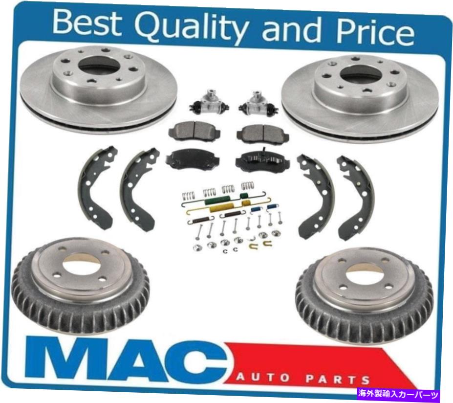 Brake Drum ローターパッドドラムシューズホンダ用ホンダ00-06洞察マニュアルトランスミッション Rotors Pads Drums Shoes Wheel Cyl for Honda 00-06 Insight Manual Transmission