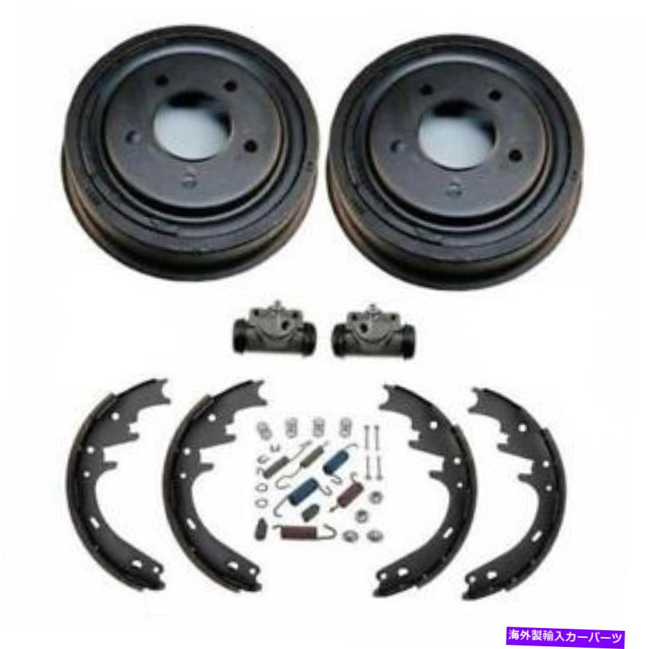 Brake Drum リアドラムシューズホイールシリンダースプリングキット6PCフォードE150 F150 87-96 Rear Drums Shoes Wheel Cylinders Spring Kit 6pc for Ford E150 F150 87-96