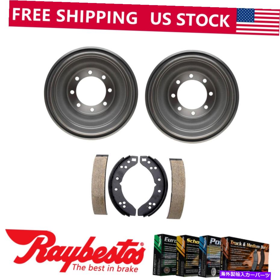 Brake Drum 1972-1974ダッジW200ピックアップのリアキットブレーキドラムとブレーキシューズ - レイベスト Rear Kit Brake Drums & Brake Shoes For 1972-1974 Dodge W200 Pickup - Raybestos【並行輸入品】