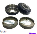 Brake Drum フォードトランジット2.3 RWDリアブレーキドラムと靴セットMK6 2000-2006両方の車輪 FORD TRANSIT 2.3 RWD REAR BRAKE DRUM AND SHOE SET MK6 2000 - 2006 BOTH WHEELS