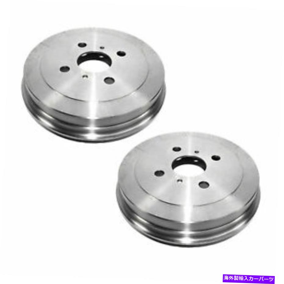 Brake Drum トヨタプリウスサイオンxa xb用の2つのリアブレーキドラム233mmの本物のペアセット Genuine Pair Set Of 2 Rear Brake Drums 233mm For Toyota Prius Scion xA xB