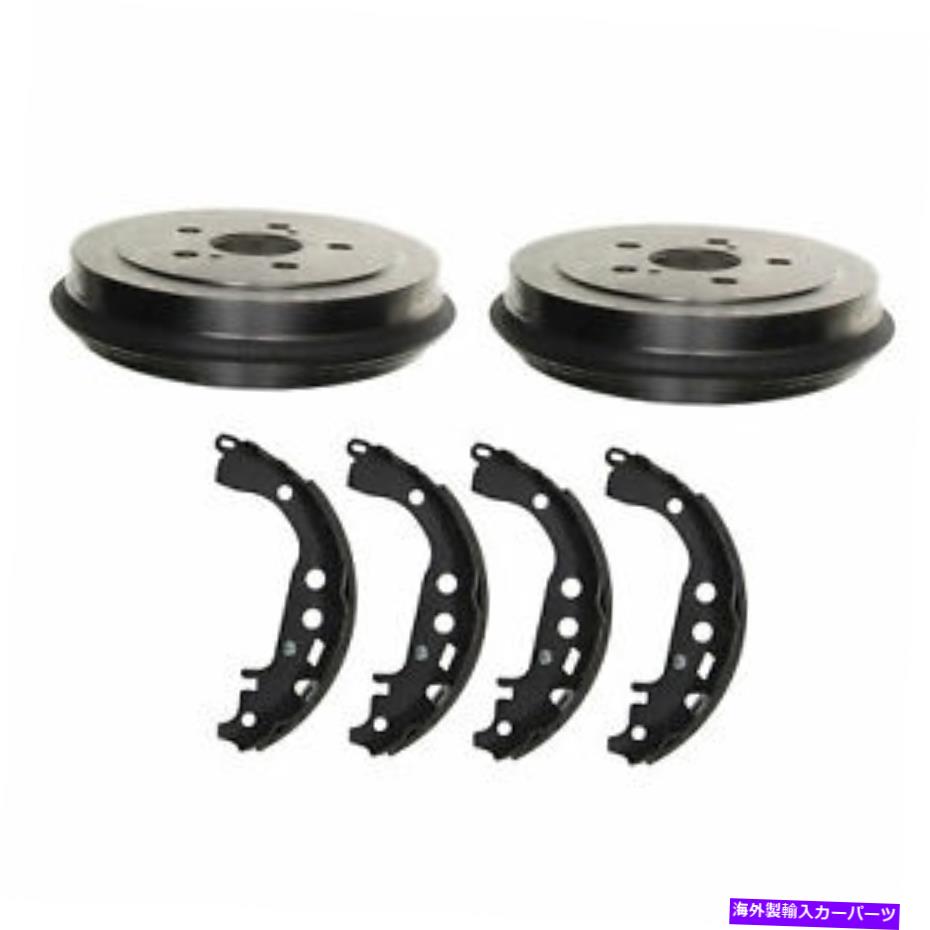 Brake Drum トヨタセリカGT 2000-2005のための本物のリアブレーキキット199mmドラムシューズ Genuine Rear Brake Kit 199mm Drums Shoes For Toyota Celica GT 2000-2005