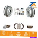 Brake Drum リアコートブレーキドラムシューズフォードレンジャーマツダB3000 B2500用スプリングシリンダーキット Rear Coat Brake...