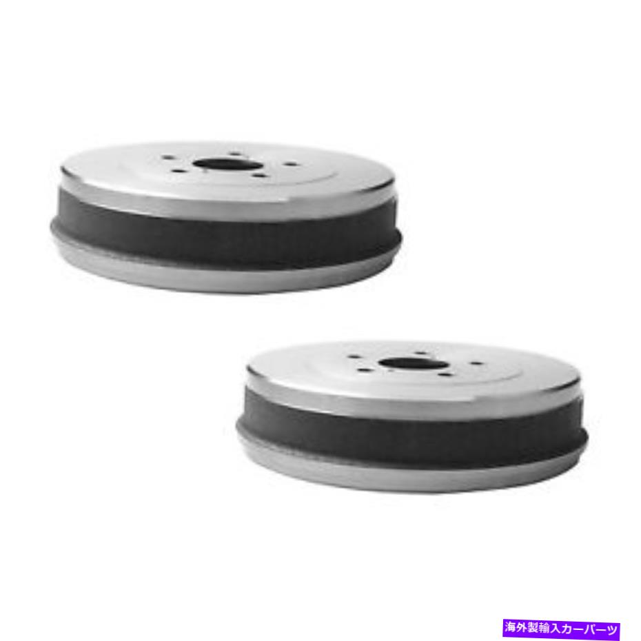 Brake Drum ȥ西2004-2008Ѥ2ĤΥꥢ֥졼ɥ254mmʪΥڥå Genuine Pair Set Of 2 Rear Brake Drums 254mm For Toyota Sienna 2004-2008