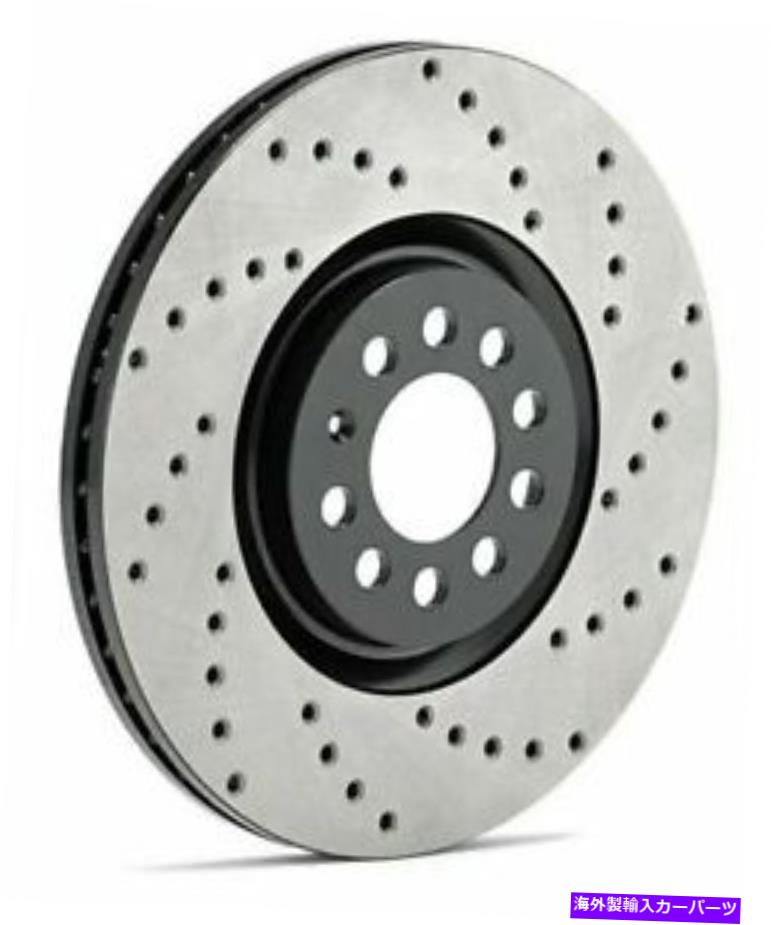 Brake Drum STOPTECHブレーキローター - スポーツドリル128.34141Rフィット：BMW 2012-2012 335i PO StopTech Brake Rotor - Sport Drilled 128.34141R Fits:BMW 2012 - 2012 335I Po
