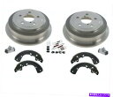 Brake Drum 2005年のダッジダコタブレーキドラムブレーキシューズ（1）アッパースプリングのみ For 2005 Dodge Dakota Brake Drums Brake Shoes Using (1) Upper Spring Only