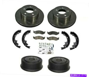 Brake Drum եȥǥ֥졼ѥåR֥졼ɥॷ塼01-06ץ󥰥顼 Front Disc Rotors Brake Pads R Brake Drums Shoes 01-06 For Jeep Wrangler