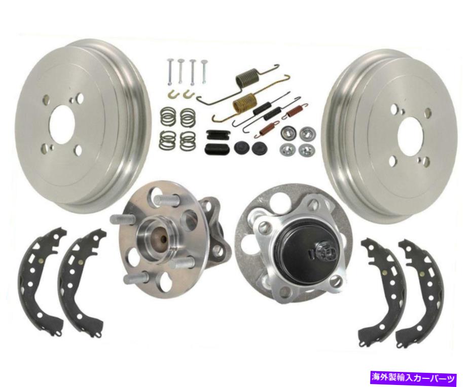 Brake Drum トヨタヤリス用のリアドラムブレーキシューズスプリングハードウェアとハ??ブベアリング08-13 Rear Drums Brake Shoes Spring Hardware & Hub Bearings for Toyota Yaris 08-13