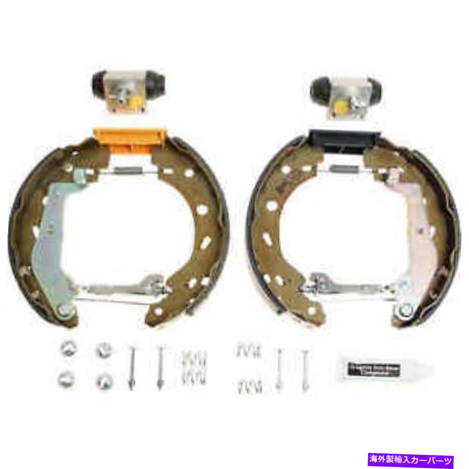 Brake Drum ホイールシリンダー付きスマートカーフォートウリアドラムブレーキキット、2008-2015 Smart Car Fortwo Rear Drum Brake Kit With Wheel Cylinders, 2008-2015