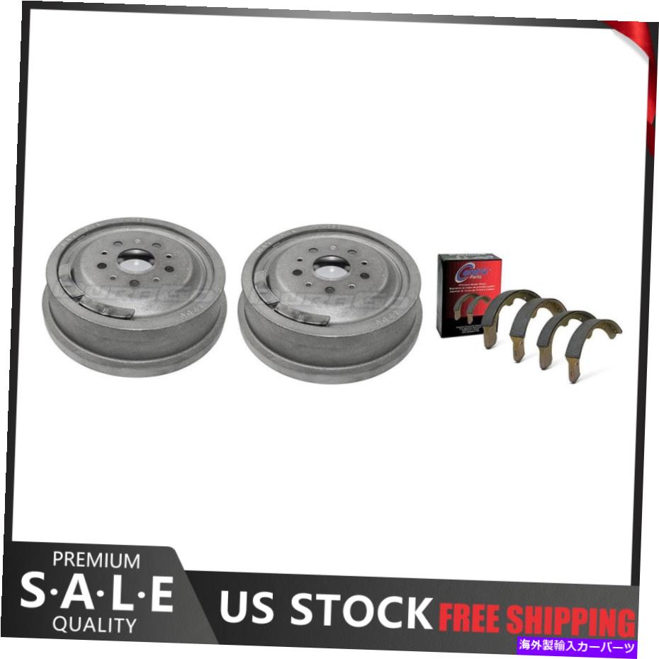 Brake Drum 1960年フォードギャラクシーフロントキットブレーキドラム＆ブレーキシューズ Fits 1960 Ford Galaxie Front Kit Brake Drums & Brake Shoes