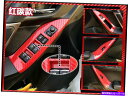 trim panel スバルフォレスター2013-2018レッドカーボンファイバーウィンドウリフトパネルスイッチトリム4PC For Subaru forest...