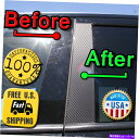 trim panel ジープリバティのカーボンファイバーdi-noc柱の投稿02-07 6pcセットドアトリムカバー CARBON FIBER Di-Noc Pillar Posts for Jeep Liberty 02-07 6pc Set Door Trim Cover(2)