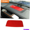 trim panel Dodge Ramのセンターコンソールパネル装飾トリムカバー2010-2015 Red Carbon Center Console Pan...