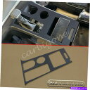 trim panel トヨタシエナ2021-2022の黒いブラシ鋼のギアシフトパネルカバートリム Black Brushed Steel Gear Shift Panel Cover Trims For Toyota Sienna 2021-2022(2)