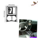 trim panel 5PCSカーボンファイバーギアシフトパネルトリムカバーChrysler 300 2008-2010のタイプA 5Pcs Carbon Fi...
