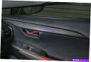 trim panel カーボンファイバースタイルの内側ドアパネルの装飾カバーレクサスNX200T 300H 15-20のトリム Carbon Fiber Sty...