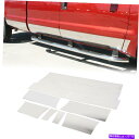 trim panel 04-08フォードF150拡張タクシー6.5 'w/フレアのステンレス10pcロッカーパネルトリム Stainless 10PC Rock...