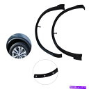 trim panel フロントフェンダーフレアトリムモールディングL+Rブラックfor日産ローグスポーツ2017-2021 NEW Front Fender F...