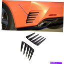 trim panel レクサスRC200/300/350 RC F 15-19用のカーボンファイバーリアバンパーサイドベントパネルトリム Carbon Fibe...