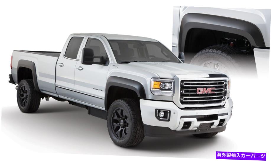 trim panel fx4を除く93-11フォードレンジャーのために、extend-a-fenderフレアセットOEマットブラック Extend-A-Fender Flares Set OE Matte Black for 93-11 Ford Ranger Excluding FX4