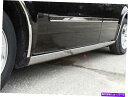 trim panel 2005-2010クライスラー300 4ピースステンレススチールロッカーパネルトリム、ロッカー上 2005-2010 CHRYSLER 3...