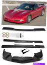 trim panel ZR1光沢のある黒いフロントスプリッターサイドスカート97-04コルベットC5のリアスポイラー ZR1 GLOSSY BLACK Front Splitter Side Skirts Rear Spoiler For 97-04 Corvette C5