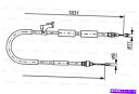 Brake Cable ボッシュパーキングブレーキケーブルフィットマツダ3アクセラハッチバックセダン2003- 1987482058 BOSCH Parking Brake Cable Fits MAZDA 3 Axela Hatchback Sedan 2003- 1987482058