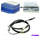 Brake Cable パーキングブレーキケーブルリア左ベック/アーーンリー094-0777 Parking Brake Cable Rear Left BECK/ARNLEY 094-0777