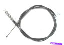 Brake Cable パーキングブレーキケーブル標準キャブピックアップリア左WorldParts 1741066 Parking Brake Cable-St...