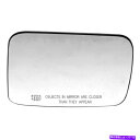 USミラー Jeep Commander 2006-2010ミラーガラスの助手席側|透明なプラスチック For Jeep Commander 2006-2010 Mirror Glass Passenger Side | Clear Plastic