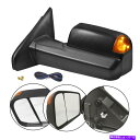 US~[ Dodge Ram Truck 2002-2009̐V̌~[̉MLEDM New Left Side Tow Mirror Power Heated LED Signal For Dodge Ram Truck 2002-2009