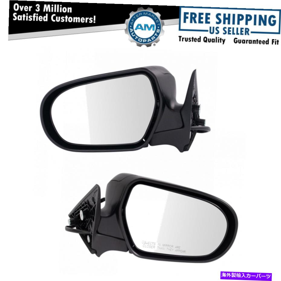 USミラー パワーミラーテクスチャ左lH＆右RHペア05-09スバルレガシーアウトバック Power Mirror Textured Left LH & Right RH Pair for 05-09 Subaru Legacy Outback