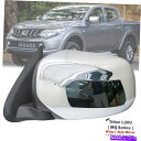 USミラー Mitsubishi Triton L200ピックアップ2015-18のクロム左外側ミラー3p Chrome Left Exterior Side Mirror 3P For Mitsubishi Triton L200 Pickup 2015-18