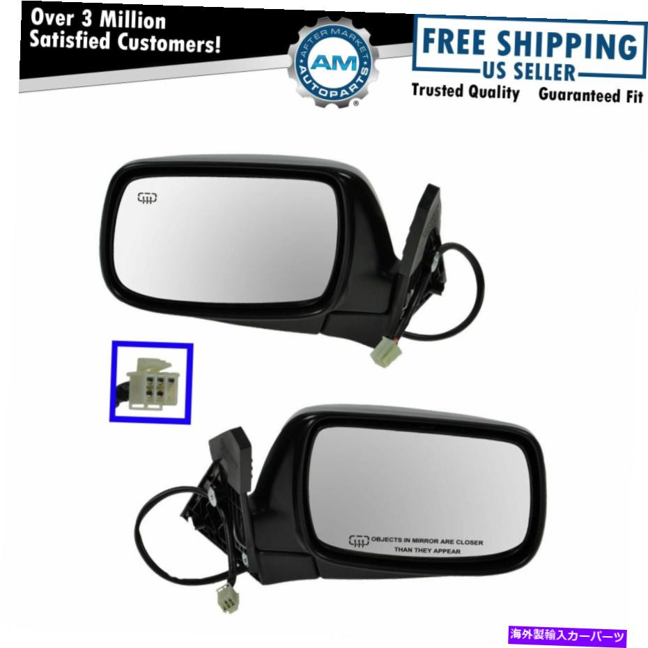 USミラー パワーヒー付きミラーペアセット左lh＆右Rh subaruレガシーアウトバックbaja Power Heated Mirrors Pair Set Left LH & Right RH for Subaru Legacy Outback Baja