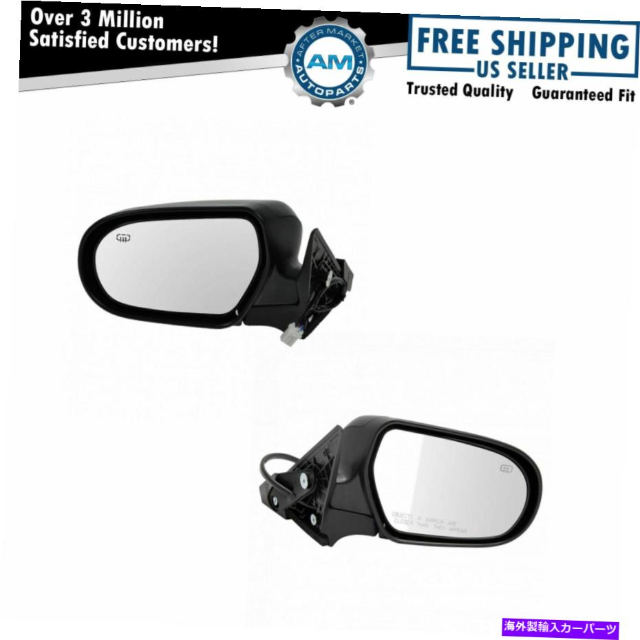 USミラー パワーヒー付きサイドビューミラーテクスチャペア05-09用セットレガシーアウトバックNEW Power Heated Side View Mirror Textured Pair Set for 05-09 Legacy Outback New