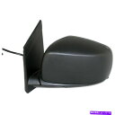 USミラー ドライバー側の左lhミラーパワー/ヒー付きフィット2008 2010ドッジグランドキャラバン Driver Side Left LH Mirror ...