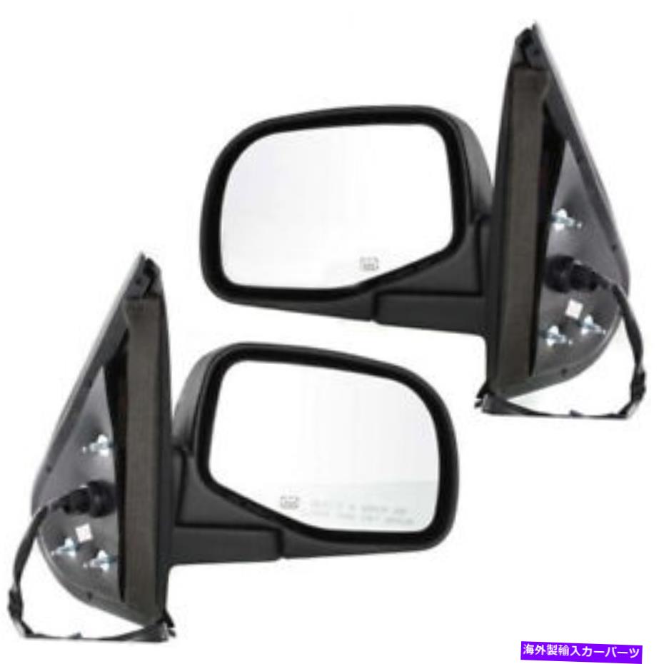 USミラー フォードエクスプローラー1995-2001ドアミラードライバーと乗客ペア|パワー|加熱 For Ford Explorer 1995-2001 Door Mirror Driver & Passenger Pair | Power | Heated【並行輸入品】