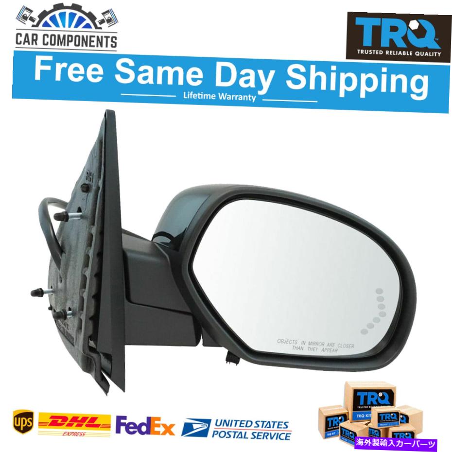 USミラー TRQ New Mirror Power Folding加熱信号水たまり2007-2013 Chevy Gmc TRQ New Mirror Power Folding Heated Signal Puddle Right For 2007-2013 Chevy GMC