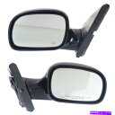 USミラー Dodge Caravan/Grand Caravan 1996-2000ドアミラーLHとRH |ペア|力 For Dodge Caravan/Gr...