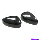 USミラー Infiniti G35 2007-2008に適した2倍の本物のカーボンファイバーサイドミラーカバーキャップ 2x Real Carbon Fiber Side Mirror Cover Cap Fit for Infiniti G35 2007-2008