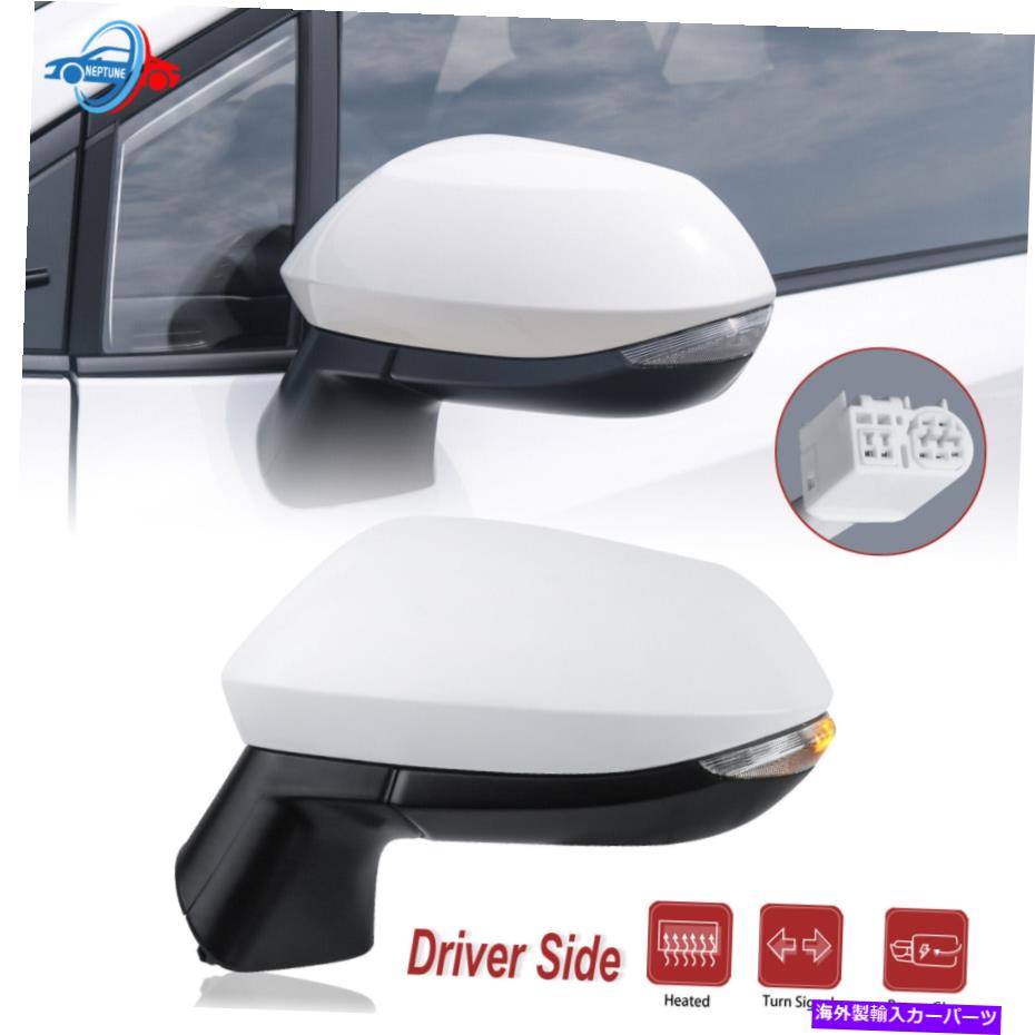 USミラー 2020 2021トヨタカローラパワー加熱ターンシグナルライトのドライバーサイドミラー Driver Side Mirror for 2020 2021 Toyota Corolla Power Heated Turn Signal Light