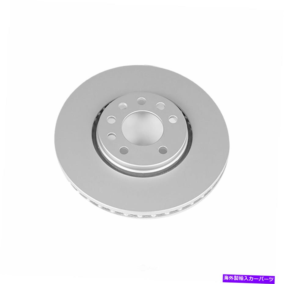 brake disc rotor ディスクブレーキローターフロント本物の幾何学的なカーボンコーティングローターフロントパワーストップ Disc Brake Rotor-Front Genuine Geomet High Carbon Coated Rotor Front Power Stop