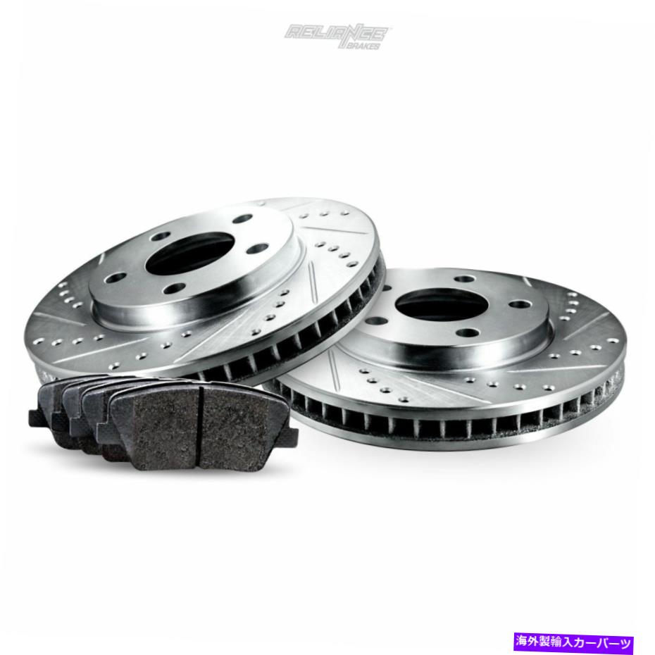 brake disc rotor H1、ハマー用のリアクロスドリルスロットスロットブレーキローターディスクとセラミックパッド Rear Cross-Drilled Slotted Brake Rotors Disc and Ceramic Pads For H1,Hummer