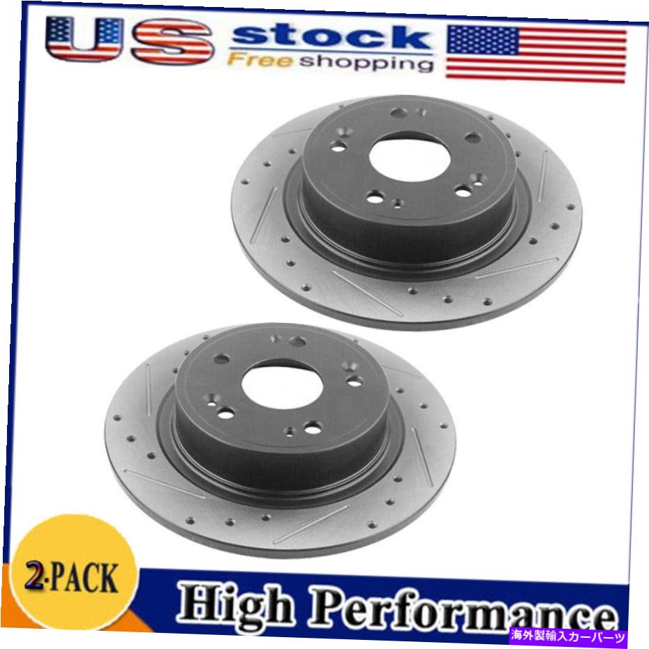 brake disc rotor 2009年から2014年のリアブレーキローターAcura TSX 2016-2020 Acura ILX Honda HR -V Rear Brake Rotors for 2009 - 2014 Acura TSX 2016 - 2020 Acura ILX Honda HR-V