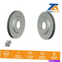 brake disc rotor ダッジグランドキャラバンクライスラータウン&カントリー用フロントコートディスクブレーキローターペア Front Coat Di...