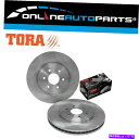 brake disc rotor 日産ナバラのフロントディスクブレーキローター +パッドパック2005?2015 RWD + 4x4 Front Disc Brake Rotors + Pads Pack for Nissan Navara D40 2005~2015 RWD + 4X4