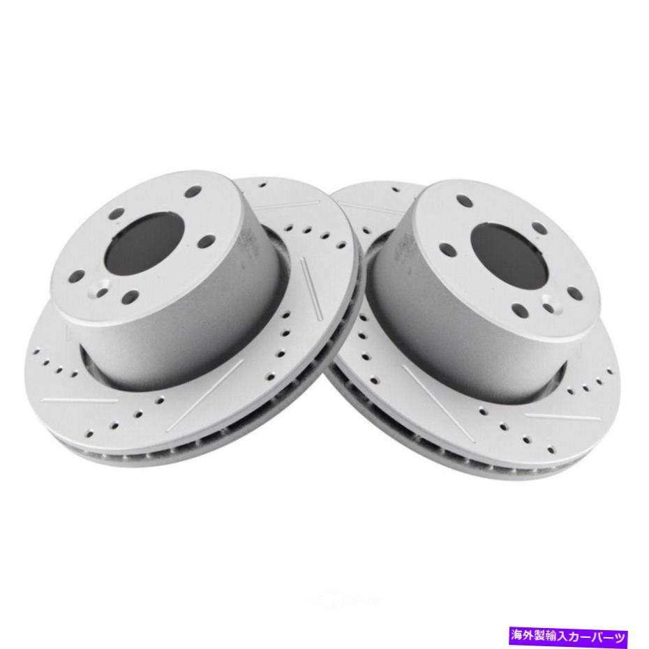brake disc rotor ディスクブレーキローターセットTRQ BRA75038フィット99-04ランドローバーディスカバリー Disc Brake Rotor Set TRQ BRA75038 fits 99-04 Land Rover Discovery