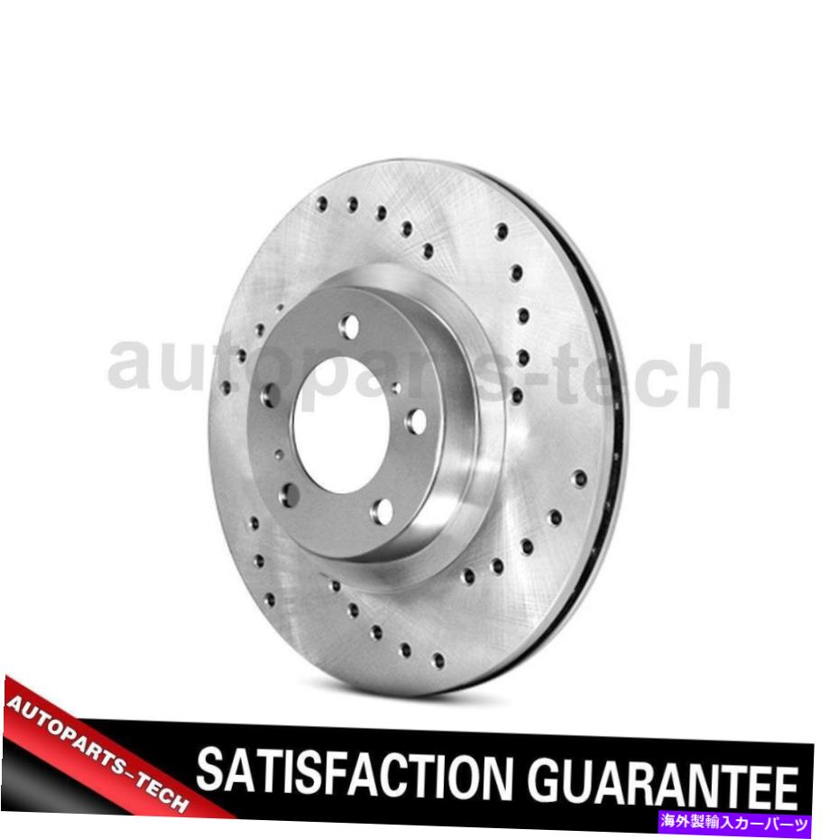 brake disc rotor ポンティアックグランプリ2005?2008用の1x C-TEKフロントディスクブレーキローター 1x C-Tek Front Disc Brake Rotor For Pontiac Grand Prix 2005~2008