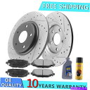 brake disc rotor グランドキャラバンタウン&カントリーシングルピストン305mm用のリアディスクローターブレーキパッド Rear Disc Ro...