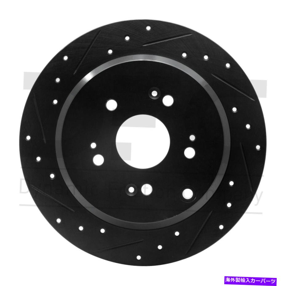 brake disc rotor RDX用ダイナマイト摩擦リアドライバーサイドディスクブレーキローター CR-V（633-59048L） Dynamite Friction Rear Driver Side Disc Brake Rotor for RDX, CR-V (633-59048L)